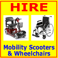 Hire Mobility Scooters & Wheelchairs